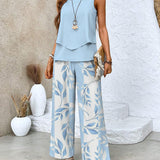 Averie Elegant Summer Two-Piece Set