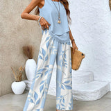 Averie Elegant Summer Two-Piece Set