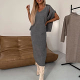 Dilia Elegant Knit Two-Piece Set