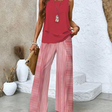Averie Elegant Summer Two-Piece Set