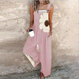 Daisy Meadow Print Dungaree